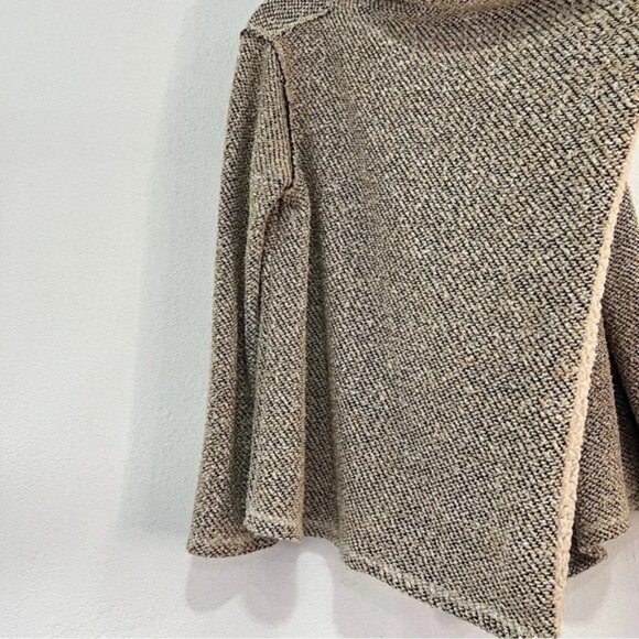 Hem & Thread Womens Beige Sherpa Jacket/Cardigan Size Large - Picture 4 of 6